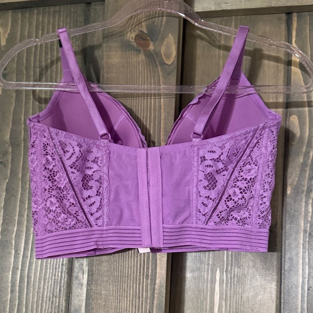 Victoria's Secret Lavender Lace Bralette - Picture 4 of 5